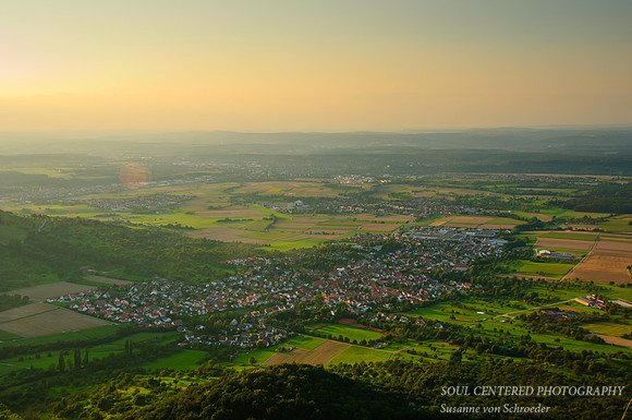 View towards Stuttgart & surroundings