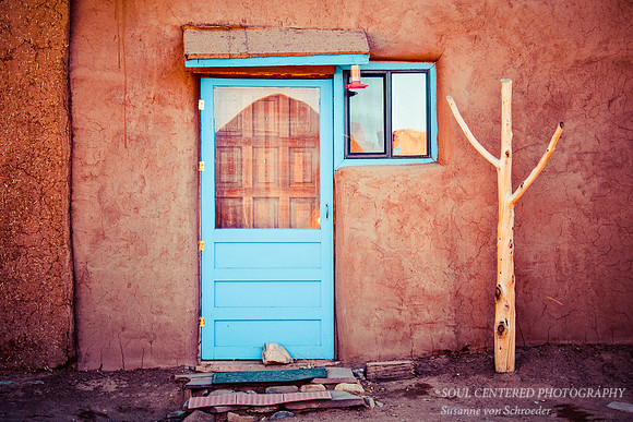 Blue Doors, Taos pueblo
