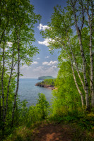 View towards Palisade head, Lake Superior