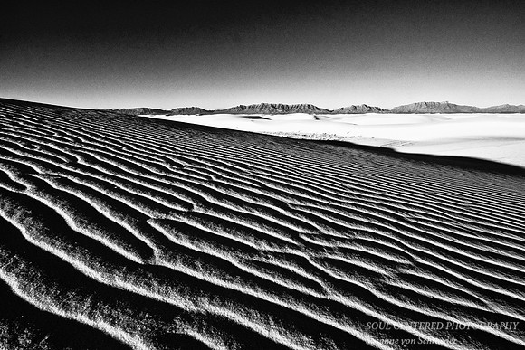 San Andres Mts., bw
