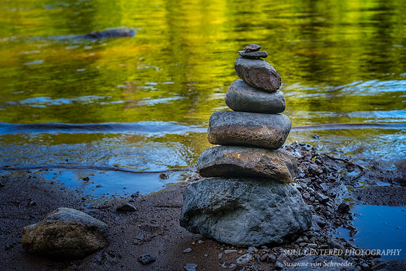 Rock Cairn, Flambeau river