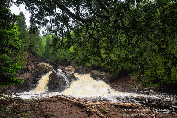 Cascade Falls, Baptism river, spring '24 1