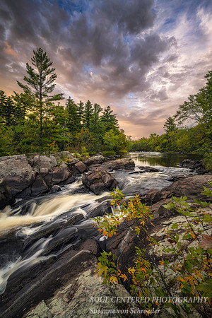 Little Falls, Flambeau River, September evening '22 1