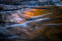 Siskiwit river, fall color reflection 1