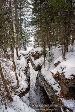 Ice cave, The Crevasse