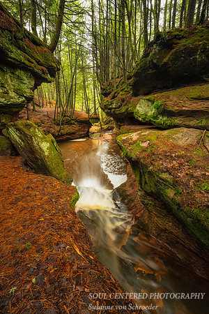 Houghton Falls - Echo Dells,  April '24, 3