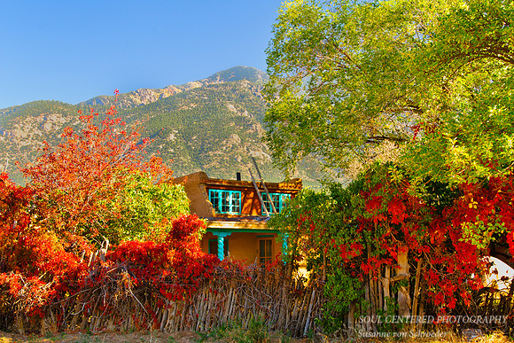 Adobe house, Taos