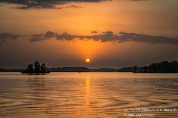 Golden sunset, Chippewa Flowage, June '22
