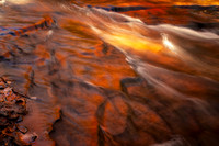 Siskiwit river, fall color reflection 2
