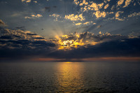 Sunrise, Temperance River state park, late Sept. '23 4