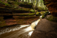 Houghton Falls - Echo Dells,  April '24, 4