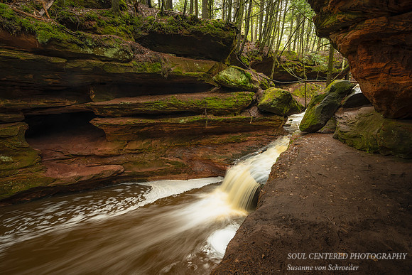 Houghton Falls - Echo Dells,  April '24, 4