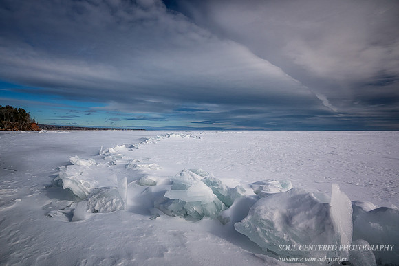 Ice ridge, Lake Superior 1