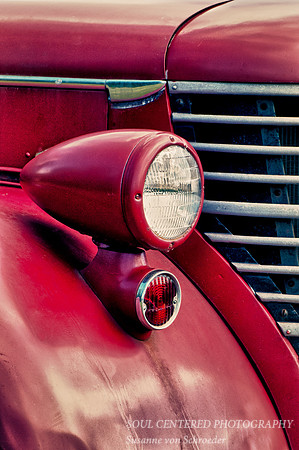 Old car light