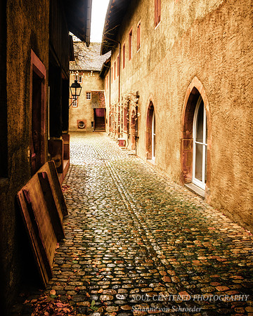 Cobblestone path